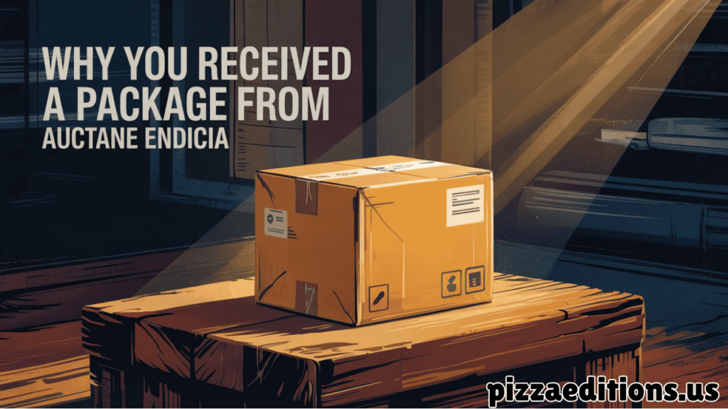 why am i getting a package from auctane endicia