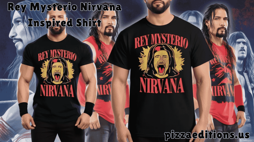 rey mysterio nirvana inspired shirt