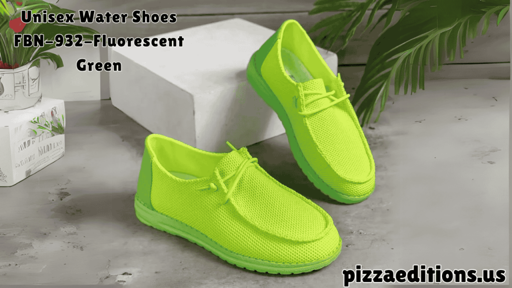 unisex water shoes fbn-932-fluorescent green