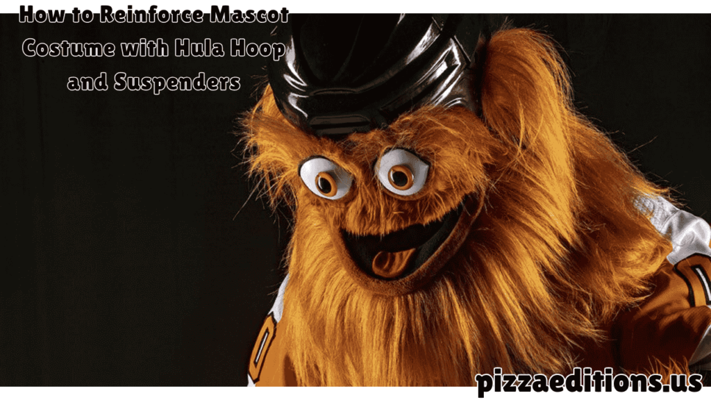 How to Reinforce Mascot Costume with Hula Hoop and Suspenders