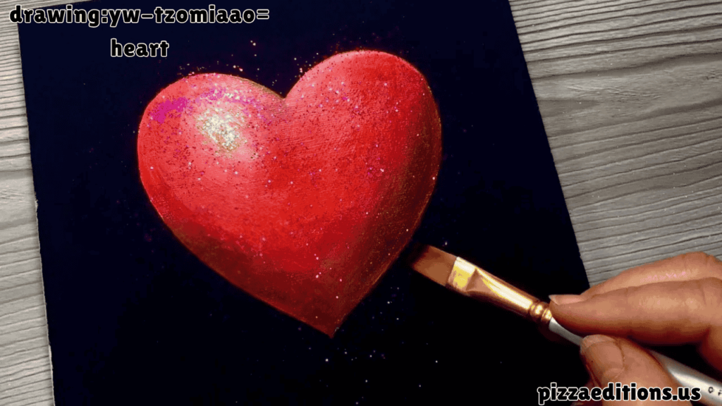 drawing:yw-tzomiaao= heart