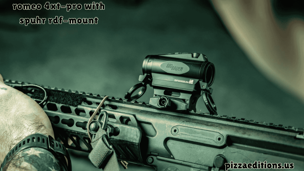 romeo 4xt-pro with spuhr rdf-mount